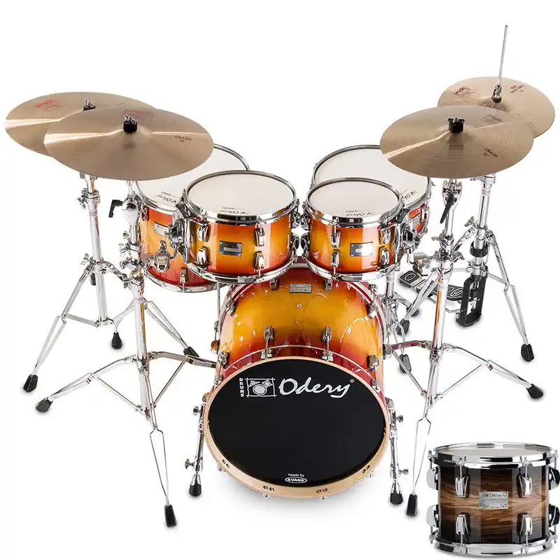 Begränsad tid Odery Eyedentity EYE.135 Tiger Black Burst 5-Piece Birch She